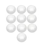 Dophee 200 штук входит комплект прозрачный стекло стекло материалы kaboshon детали комплект темп ta- круглый 8mm изделие прикладного искусства мода ювелирные изделия для 