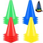 BiAnYC 4 цвет /16 шт. комплект 18cm указатель-конус, цветные конусы Mini, Mini кукуруза, футбол кукуруза, треугольник кукуруза Mini, футбол бейсбол теннис 