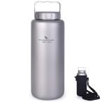 Boundless Voyage 1050ml оригинальный titanium бутылка широкий . большая вместимость прямой .. уличный альпинизм спорт вода бутылка утечка предотвращение легкий * ржавчина .