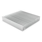 Awxlumv теплоотвод большой [ высота kospa] 100mm × 100mm × 18mm охлаждающий ласты aluminium PC компьютер схема основа доска а также to