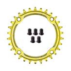 Jgbike раунд овальный цепной венец 104mm BCD chainring 30T 32T 34T 36T 38T 8 9 10 11 12