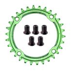 Jgbike раунд овальный цепной венец 104mm BCD chainring 30T 32T 34T 36T 38T 8 9 10 11 12