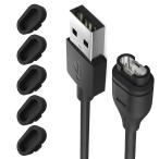 Miimall[ чёрный цвет пыленепроницаемый штекер *5+ зарядка кабель *1 комплект ]Garmin( Garmin ) зарядка кабель высокая прочность удобный . пыленепроницаемый штекер пот . предотвращение зарядное устройство .