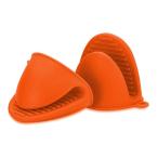 MEGVOYA прихватка силикон рукавица жаростойкий рукавица коврик для посуды меньше предотвращение скольжения одноцветный перчатки печь перчатка BBQ кухня для изоляция накладка Mini 