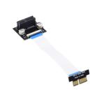 Cablecc PCI-E Express 1X スロット ライザ�