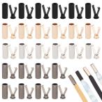 PH PandaHall 32 комплект шнур . металлические принадлежности обувь шнур. металлические принадлежности . прекращение металлические принадлежности end детали код end 4 цвет сплав наконечник металлические принадлежности шнурок настройка детали спортивные туфли 