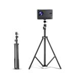  проектор подставка штатив выдерживаемая нагрузка 2kg 360 раз вращение 60-170cm эластичный type высота настройка подставка для проектора складной место хранения удобный легкий перевозка 1/