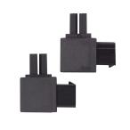 NFHK 2 шт / Rod ATX 8P EPS мужской - женский 90 раз сверху направление down угол энергия заголовок адаптор CPU 12V для, NF-PW-054