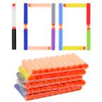 WALWAL присоска имеется пена . заправка упаковка 100 штук входит? N-Strike,Modulus,AccuStrike Elite серии соответствует?