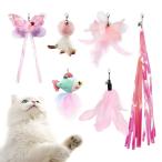 SONGWAY кошка игрушка ...... перо butterfly розовый серия симпатичный рыба для замены 