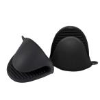 MEGVOYA прихватка силикон рукавица жаростойкий рукавица коврик для посуды меньше предотвращение скольжения одноцветный перчатки печь перчатка BBQ кухня для изоляция накладка Mini 