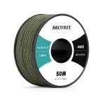 Brotree микро код 50mpala код 1.18mm маленький скидка трос шнур выдерживаемая нагрузка 45KG уличный аксессуары произведение для и т.п. - Army 