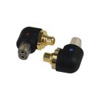 cooyin QDC 2pin (li кабель сторона ) to ER4SR ( слуховай аппарат сторона ) адаптор коннектор позолоченный штекер . соединение форма технология качество звука повреждение нет 