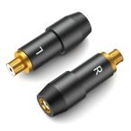 cooyin MMCX (li кабель сторона ) to SR9 ( слуховай аппарат сторона ) адаптор коннектор позолоченный штекер . соединение форма технология качество звука повреждение нет ....