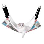 YFFSFDC кошка гамак кошка стул клетка для большой двусторонний использование выдерживаемая нагрузка 10KG большой 60cm x 50cm домашнее животное город Хюга ... развлечение место 