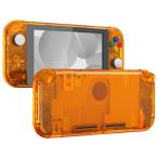 eXtremeRate switch liteに対応用クリア素材のDIY互換するケースシェル、任天堂switchライトコントローラー修理キットハウジン