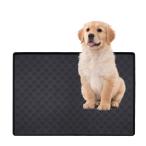 BaraRose собака туалет tray силикон широкий туалет tray широкий [ симпатичный лапа рисунок &amp;] край обработка . утечка безопасность туалет коврик домашнее животное простыня . рука 