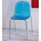  дизайнерский стул Ocean прозрачный голубой конечный продукт Италия производства сиденье высота 47cm