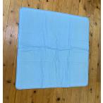 ショッピング冷却マット 在庫限り/長期保管訳あり品　冷却エコでクールマット ひんやりジェルマット　日本製　ハーフサイズ　約90ｘ90ｃｍ