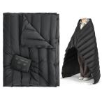 ショッピングブランケット ATEPA ダウンブランケット 超軽量 ブランケット キャンプ膝掛け ダウンケット パフィー キャンプ ブランケット 春夏 毛布 アウトドア 車中泊布
