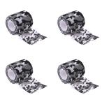 GOOMAND snow камуфляж лента 4 шт. комплект эластичный склеивание модель ( ширина 5cm× длина 4.5m) страйкбол * кемпинг * охота для 