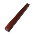 Yibuy 460x44x37mm из дерева жезл кейс o-ke -тактный la палец . человек для хранения красный дерево цвет жезл нет надежно считая . конструкция . простой .te The 