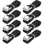 Runbod крепление для багажа ремень багаж фиксация ремень 2m упаковка / велосипед / мотоцикл фиксация ремень ширина 25mm 8 шт. комплект черный 