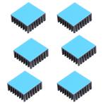 Awxlumv 6 штук входит теплоотвод 25(L)×25(W)×10(H)mm.. склейка сиденье имеется .. пробег меры охлаждающий радиатор ласты CPU IC chip 