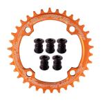 Jgbike раунд овальный цепной венец 104mm BCD chainring 30T 32T 34T 36T 38T 8 9 10 11 12