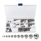  steel мяч подшипник мяч 2mm-8mm 510 шт. комплект велосипед колесо ось получить сталь лампочка мотоцикл велосипед колесо мяч подшипник запасной детали 