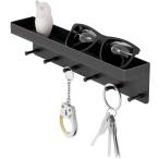 ETRAVEL 鍵掛け 鍵置き キーハンガー キーフック 壁掛け式収納ラック 玄関収納 鍵掛け おしゃれ 飾り棚 小物ホルダー マグネット 小物入れ