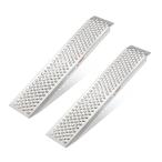  мотоцикл алюминиевые крепления для лестницы 120CM, gardhom алюминиевый мостик широкий 21.5CM велосипед мотоцикл k применение уровень разница аннулирование 40CM лестница направляющие 4 