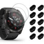 Miimall соответствует Garmin( Garmin )Epix Pro Gen2 [2 листов стекло пленка +10 пункт чёрный пыленепроницаемый штекер комплект ] 9H твердость 2.5D обработка 