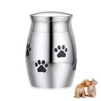 ZUNNY HJERBOF Mini погребальная урна собака кошка .. inserting домашнее животное погребальная урна memorial сопутствующие товары домашнее животное .. inserting серебряный погребальная урна 4x3cm