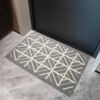 Sea Team 玄関マット ラグ ドアマット 滑り止め カーペット 泥落 屋内 屋外 フロアマット 床マット エントランスマット 家庭用 業務用 オ