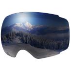 [OutdoorMaster] Ski Goggles PRO для замена линзы лыжи защитные очки линзы съемный обе слой магнитный линзы специальный брать . изменение линзы UV фиолетовый вне 