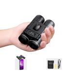 BLACKICE 双眼鏡 20倍 コンサート ライブ用 高倍率 22mm口径 bak4搭載 スポーツ観戦 軽量 小型 オペラグラス 登山 観光 収納袋