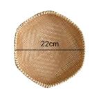 Lirancia бамбук корзина бамбук производства .. глаз ko Ran da- глубокий type поддон корзина слива The ru осушитель овощи фрукты .. кухня место хранения легкий ручная работа натуральный материалы SMLse