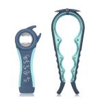 MAEXUS штопор ja- устройство открывания многофункциональный бутылка устройство открывания .... пожилые люди предназначенный ja- устройство открывания слабый . рука для рукоятка крышка кручение gripper голубой 