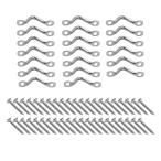 HFS(R) 304 накладка I I plate i plate крюк металлические принадлежности подвешивание металлические принадлежности фиксация 20 шт длина 4cm