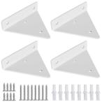  полки получить металлические принадлежности 4 шт треугольник форма полки получить металлические принадлежности полки получить .. металлические принадлежности незаметный полки получить плавающий полка держатель настенная полка держатель .. подставка 