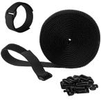  Magic кабельная стяжка крепление для багажа ремень липучка текстильная застёжка фиксация ремень длина 5m* ширина 2.5cm 25 шт пряжка имеется единство лента мощный жаростойкий свободно cut 