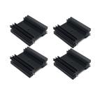 TO-220 теплоотвод 38x34x12mm,TO220 алюминиевый .. доска MOSFETSCR энергия напряжение регулятор IC три высшее труба электронный аудио. охлаждающий для 