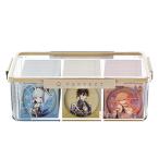 JUSTBOKU 缶バッジケース 缶バッジ 収納 缶バッジ 収納ケース 透明 アクリルケース (M)