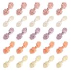 25 пара ввод цветок type коричневый ina пряжка China .. кнопка оборудование орнамент кнопка китайский способ традиция . оборудование орнамент изделие прикладного искусства раса костюм . платье в китайском стиле и т.п.. традиция .. костюм .. делать ..