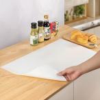 Toski シリコンマット 調理台保護 キッチンシート 厚さ2mm 人工大理石カウンター用 流し台マット 耐衝撃性 滑り止め シンクシート キズ防止
