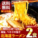 オープン記念sale第2弾 今だけ特別価格1食あたり111円 特選 北海道ラーメン 味噌味 2食セット(120g×2袋) 札幌ラーメン セール ポイント消化 お試し 送料無料