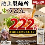 送料無料 池上製麺所 生うどん 180g 讃岐うどん うどん 得トクセール ポイント消化 お試し オープン記念 わけあり セール 期間固定 ポイント消化