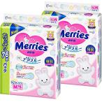 テープ Mサイズ メリーズさらさらエアスルー [ケース品]  Amazon.co.jp限定  ホワイト (6*11kg)152枚 (76枚*2)