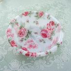  умывание контейнер глубокий type автобус миска диаметр примерно 26.5cm акрил Lucy роза rose модный цветочный принт ламе товары для ванны 